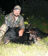 Mike Foss with bear