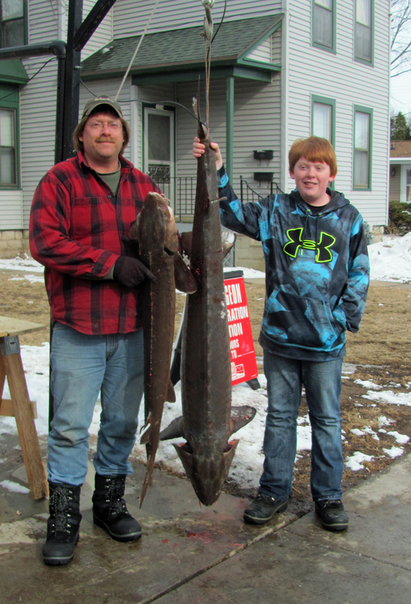 On Wisconsin Outdoors Sturgeon Spearing