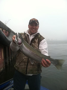 Brown Trout Fishing Milwaukee Harbor