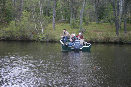 Governor Scott Walker fishing