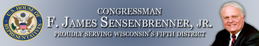 Wisconsin Congressman Sensenbrenner