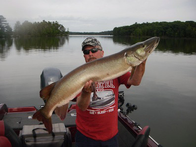 Musky fishing Hayward WI