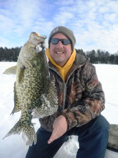 man holding fish