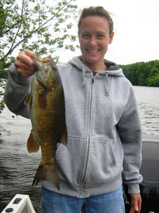 Paula Reed with a nice bass