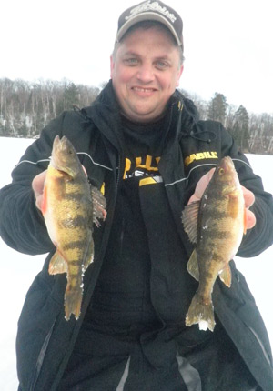 Ice Fishing Wisconsin Pearch
