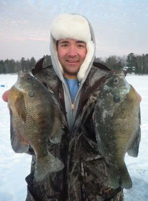 Schweik angler with nice panfish