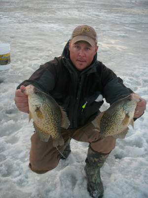 cappie fishing Price County Wisconsin