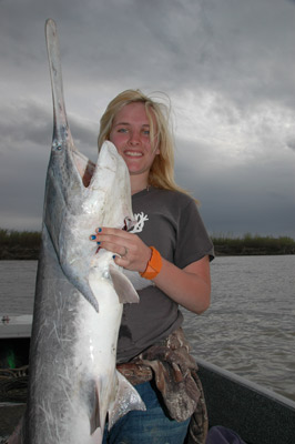 North Dakota Paddlefishing