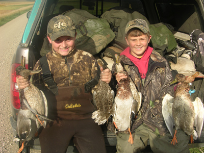 duck hunting North Dakota