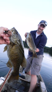 smallmouth bass fishing Wisconsin
