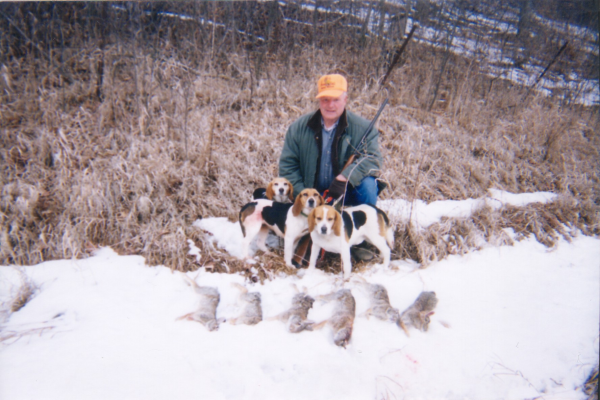 Rabbit hunting Platteville, WI