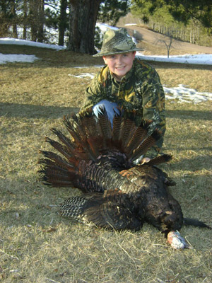 Jack Pendergrass 12 of Washburn took his first turkey April 26th Washburn Tom taken