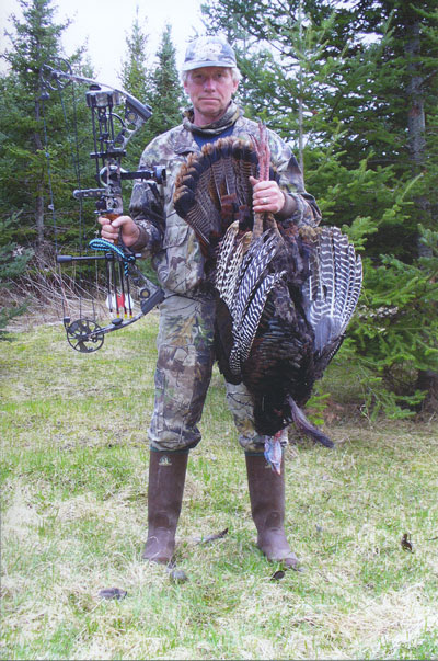 dan flood holding a turkey