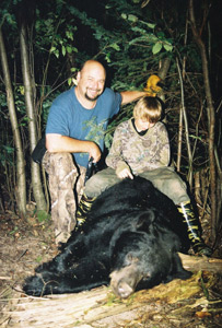 Black Bear Hunting Bayfield County Wisconsin