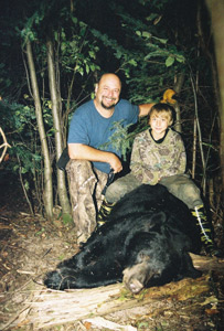 Black Bear Hunting Bayfield County Wisconsin