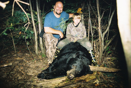 Black Bear Hunting Bayfield County Wisconsin