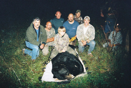 Black Bear Hunting Bayfield County Wisconsin