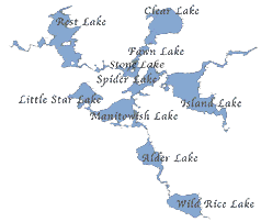 chain of lakes
