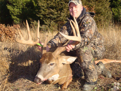 Adam Fuss with Buck