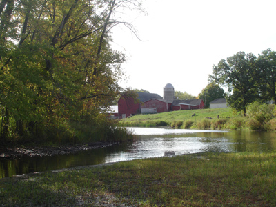 Farmland on the upper Milwaukee River