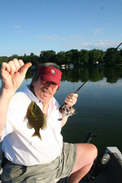 bluegill fishing Polk County