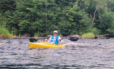 Kayaking Flambeau River
