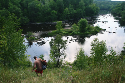Peshtigo River in Marinette County