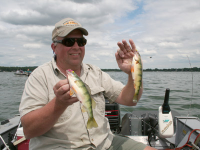 perch fishing Lake Mendota