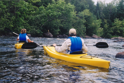 Kayaking Flambeau River