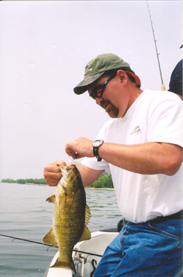 Smallmouth Bass Fishing Door County Wisconsin