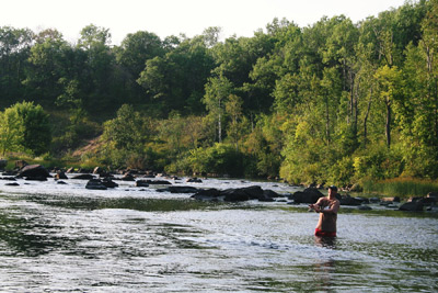 fishing Peshtigo River