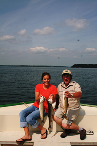 June fishing on Big Green Lake