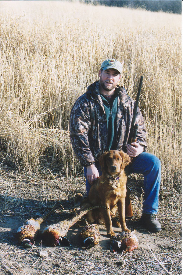 dog cody with owner Steve Henske