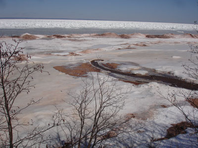 Lake Superior shoreline