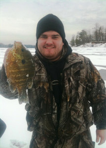 Ice Fishing bluegill