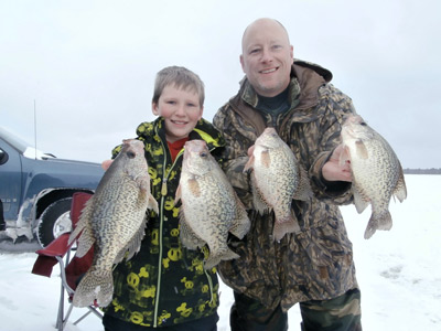 Ice fishing wisconsin