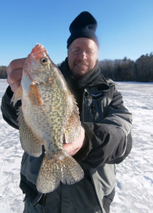 Ice Fishing crappie