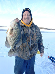 Dan with crappie