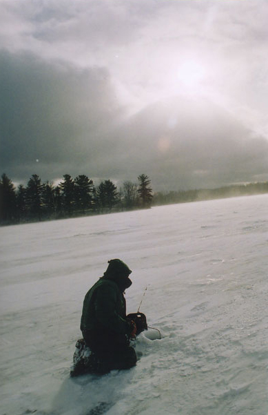 frozen lake