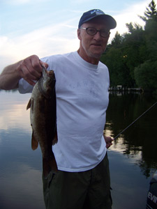 Ross' Shport Shop Client With a Nice Smallie