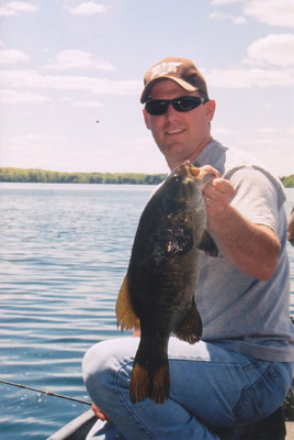 Fishing the Eau Claire Chain Wisconsin