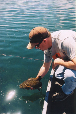 Fishing the Eau Claire Chain Hayward Wisconsin