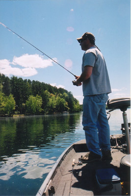 Fishing Eau Claire Chain Hayward Wisconsin
