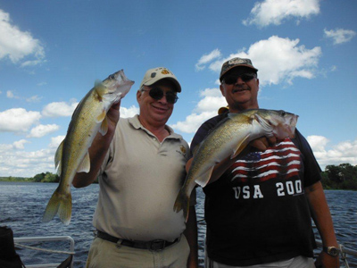 Steven Point Flowage fishing