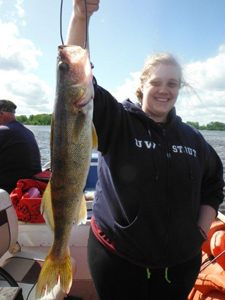 Steven Point Flowage fishing