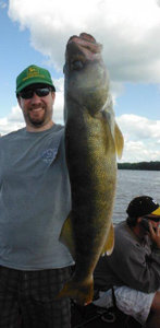 Steven Point Flowage fishing