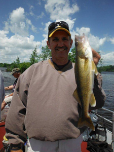 Steven Point Flowage fishing