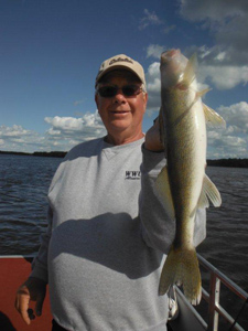 Steven Point Flowage fishing