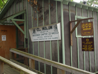 CCC museum Rhinelander WI