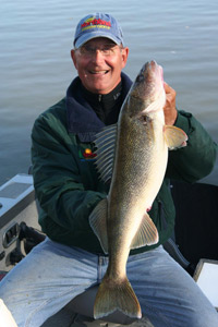 Walleye fishing Lake Winnebago